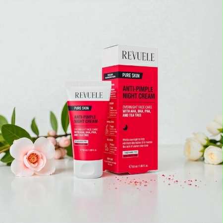 Revuele crème de nuit anti-acné