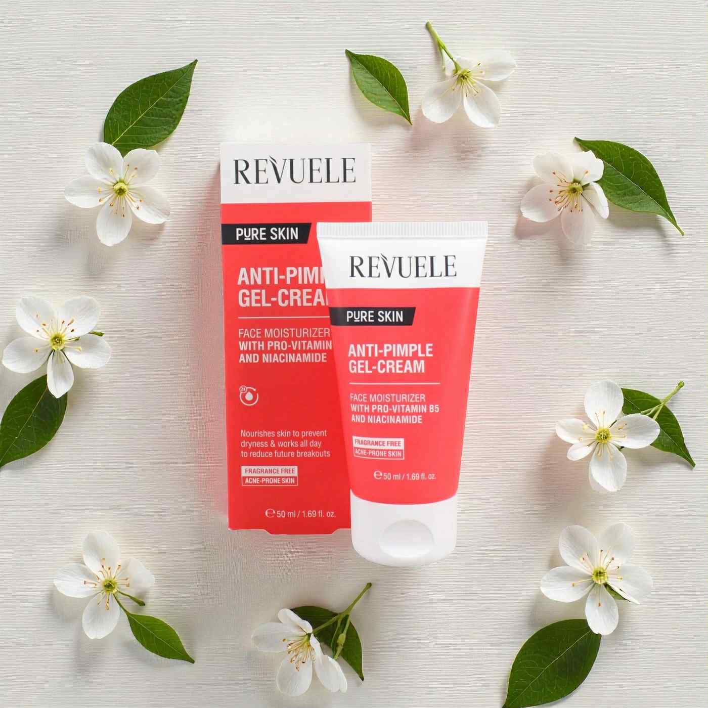 Revuele Gel Crème Hydratant Visage Anti-Boutons